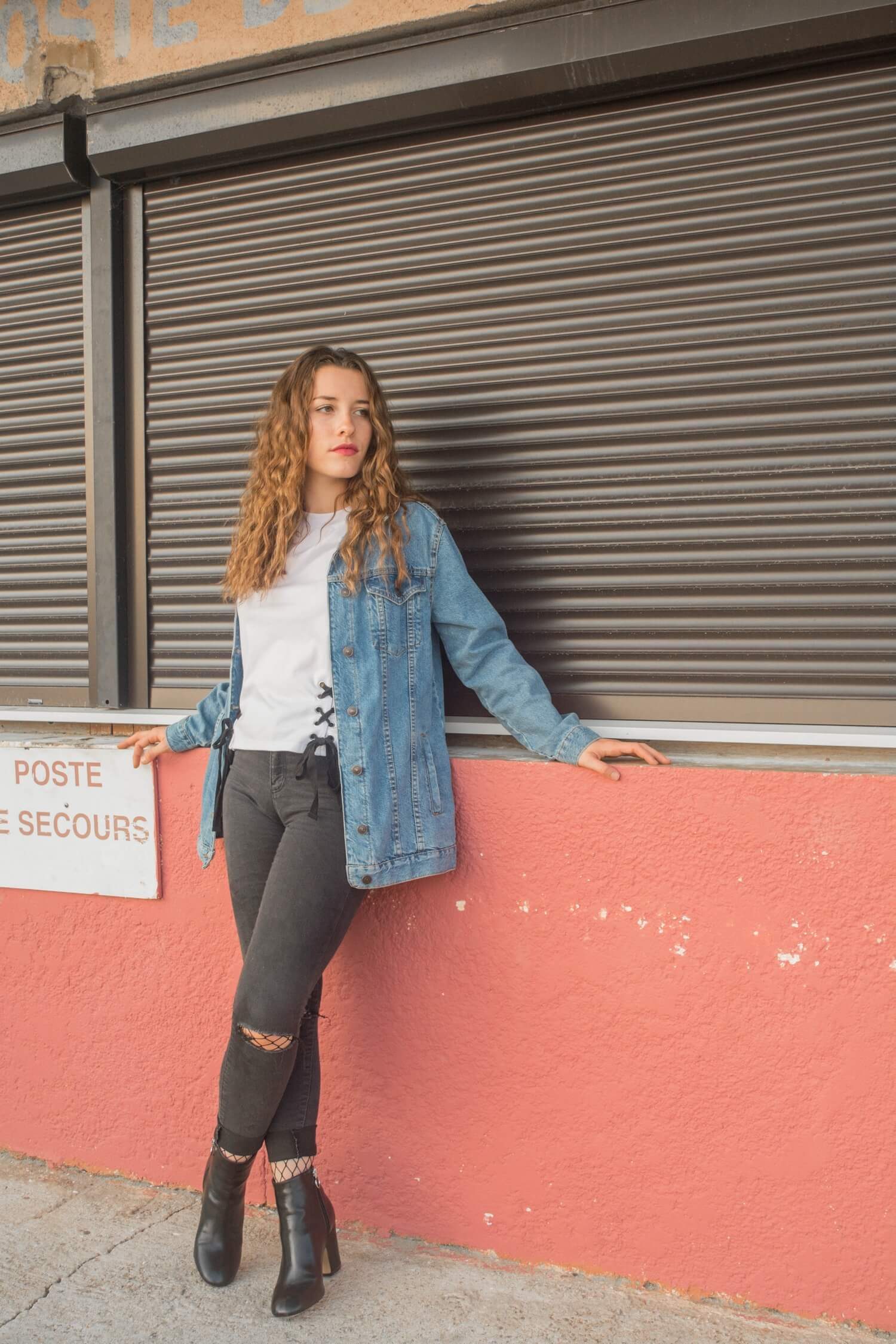 My denim jacket from Pull and Bear on happinesscoco.com