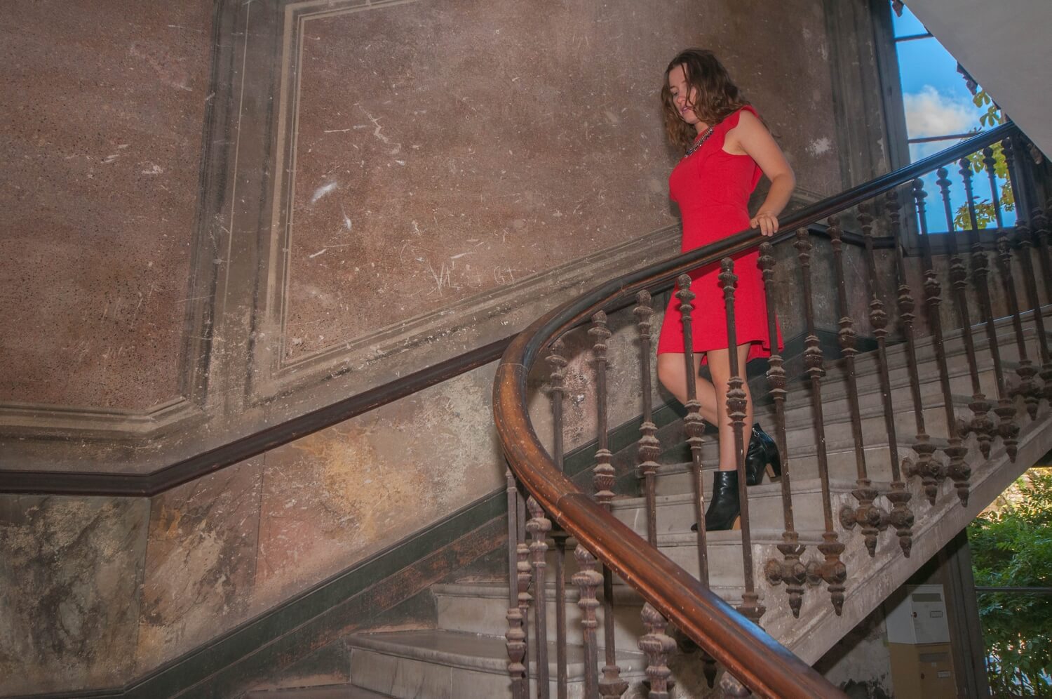 New #look on happinesscoco.com !!! | Red Dress Pimkie | #style #outfit #corse