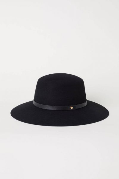H&M Chapeau en laine feutrée