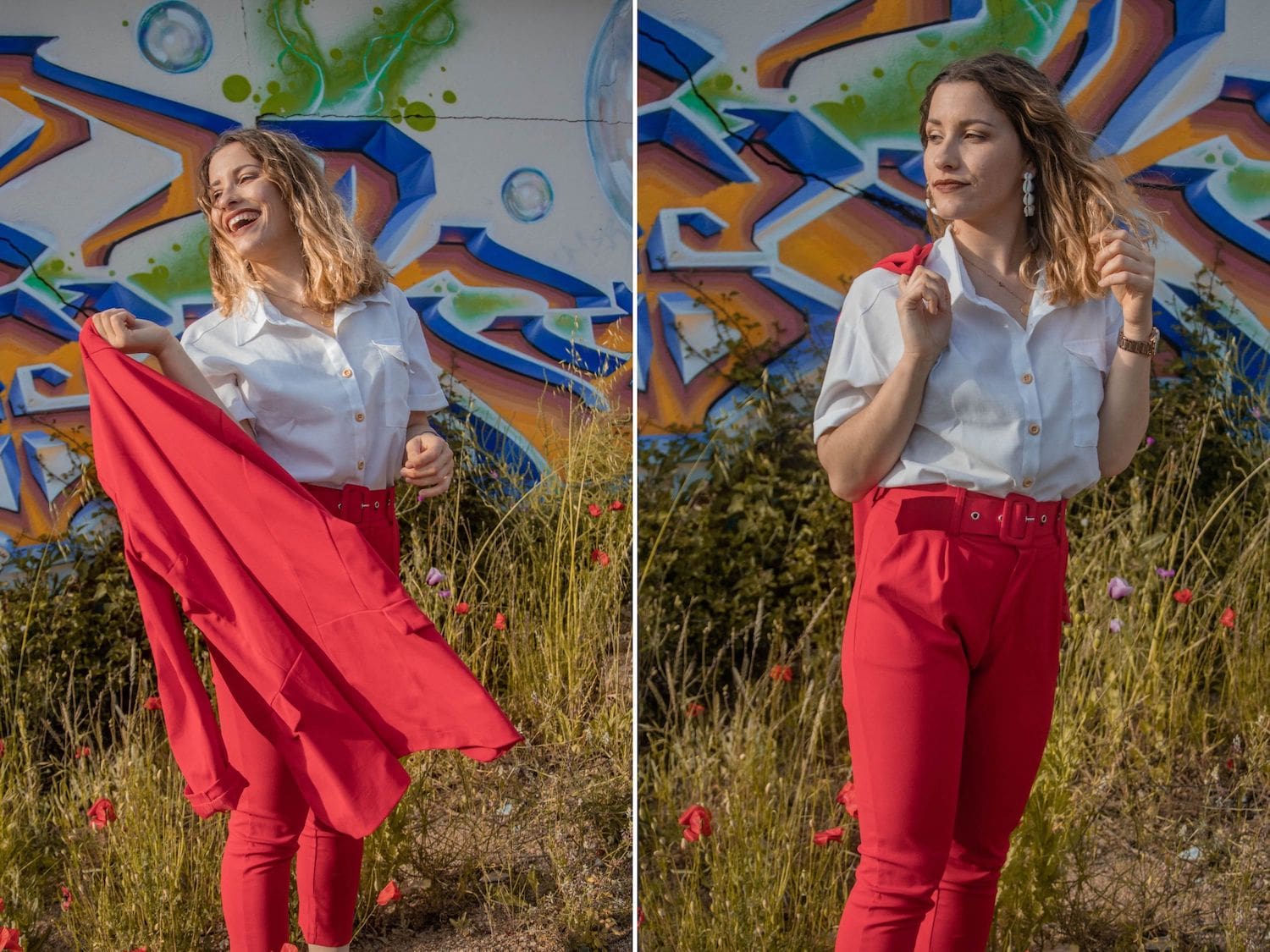 Comment porter le tailleur rouge boohoo ? - happinesscoco.com